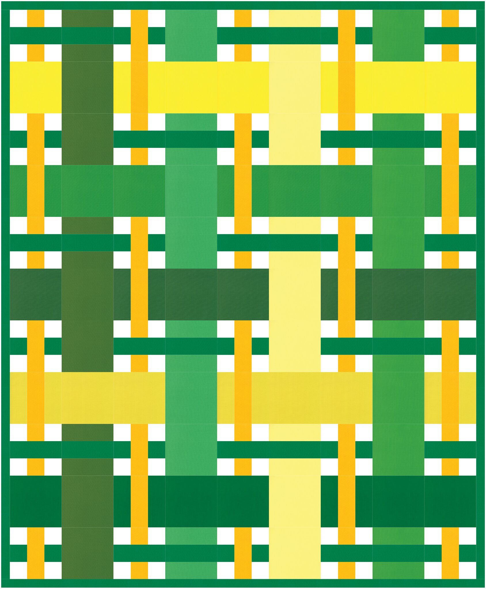 The Jonah Quilt in Ducks Colors