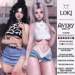 Loki • Avery Bows Top • Gen.X | October '22