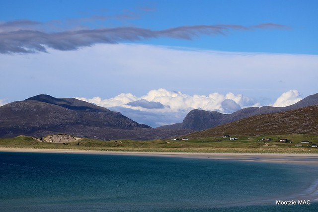 Feathery clouds in Harris