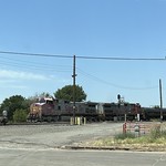 Railroad crossing Waynoka Oklahoma