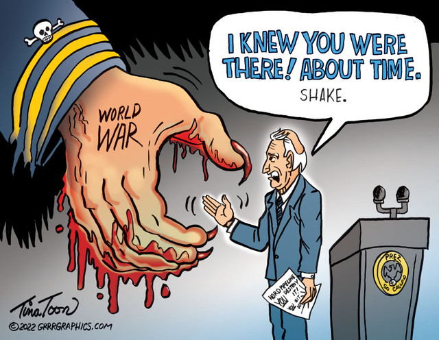 Biden handshake World War