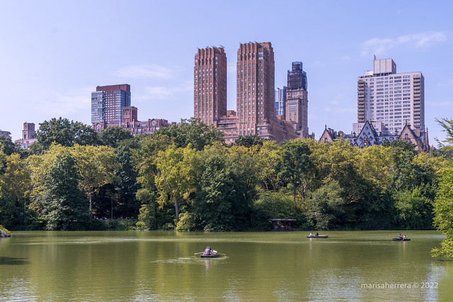2022. NYC. Central Park. The lake.