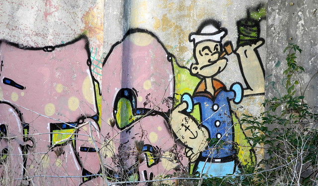 Lisboa 2019 - Cacilhas - Rua do Ginjal - Graffito 01