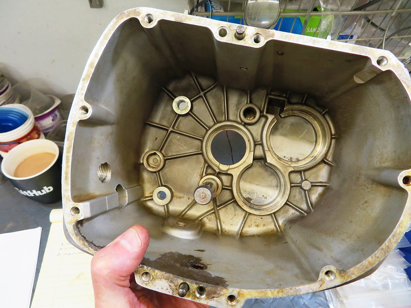 Cleaned Transmission Case