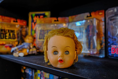 Donu2019t lose your head. #dollhead #creepy