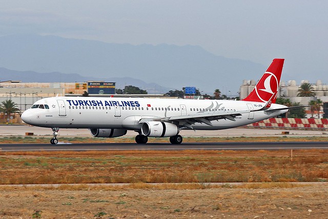 TC-JTD Airbus A.321-231SL Turkish Airlines AGP 13-09-22