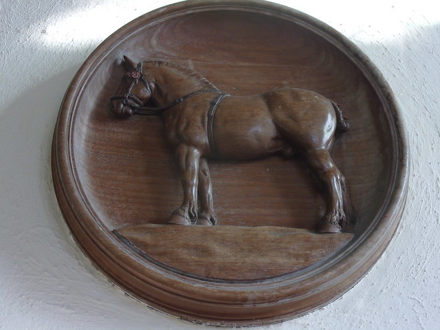 Roundel of Suffolk Punch