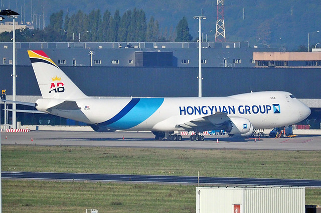 Boeing 747-87UF/SCD OE-LFC Hongyuan Group / Air Belgium