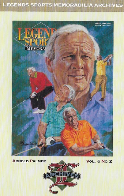 Legends Magazine Postcard - Palmer, Arnold (1993)