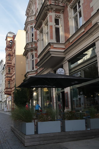 Café Koffij in der Leipziger Straße in Halle (Saale)