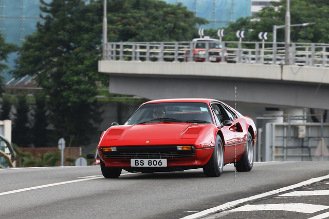 Ferrari, 308 GTB, Causeway Bay, Hong Kong
