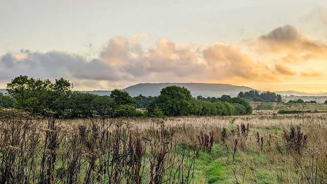 Morning sky. Easby Moor