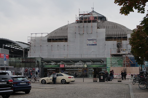 Bahnhof in Halle (Saale)