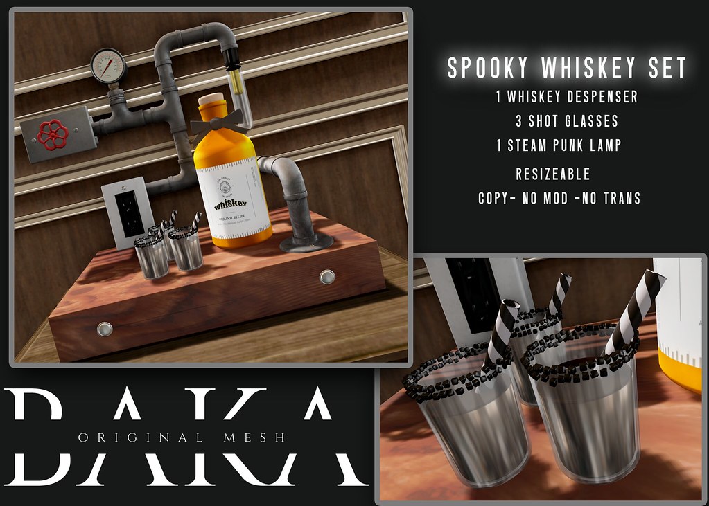 Spooky Whiskey Set