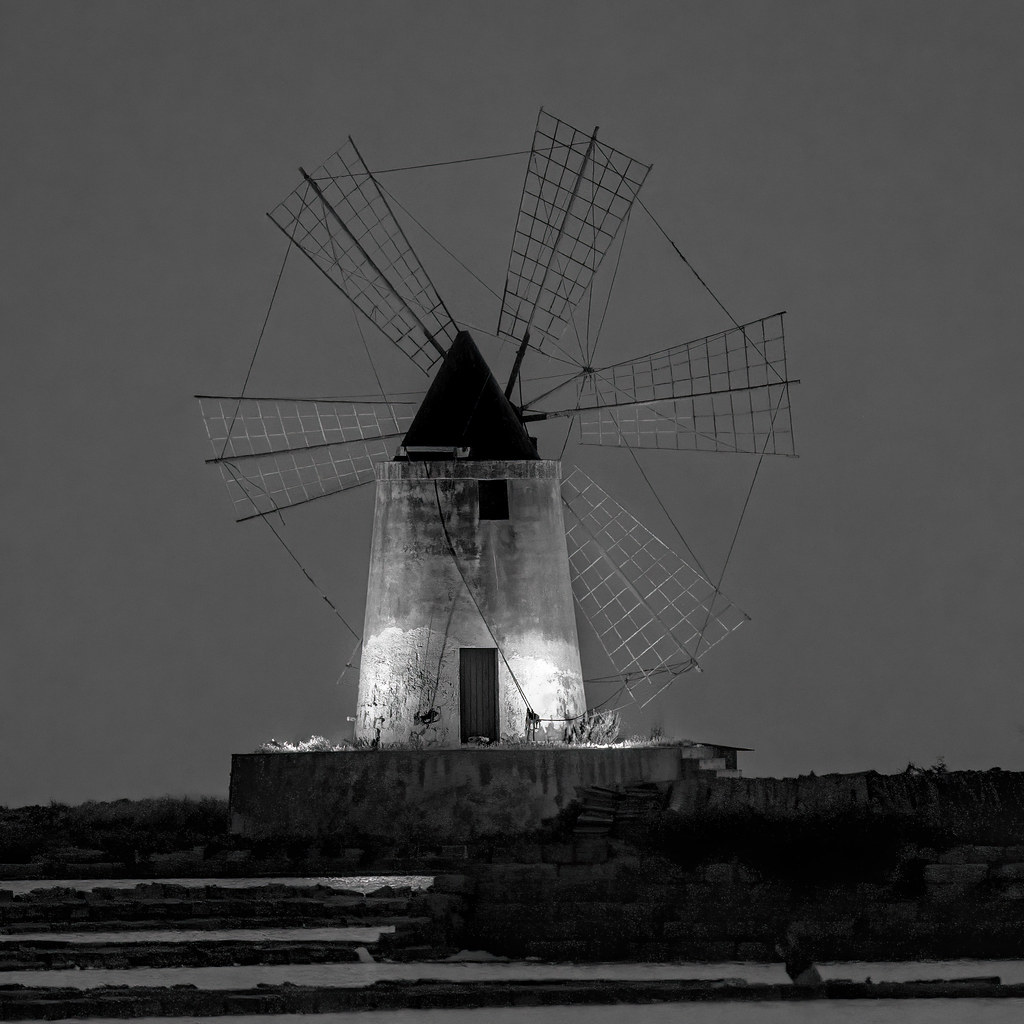 Saltmill of Saline dello Stagnone