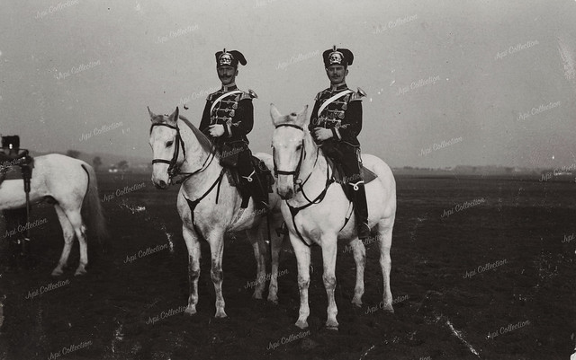 Two Trumpeters in the 1. Leib-Husaren-Regiment Nr. 1