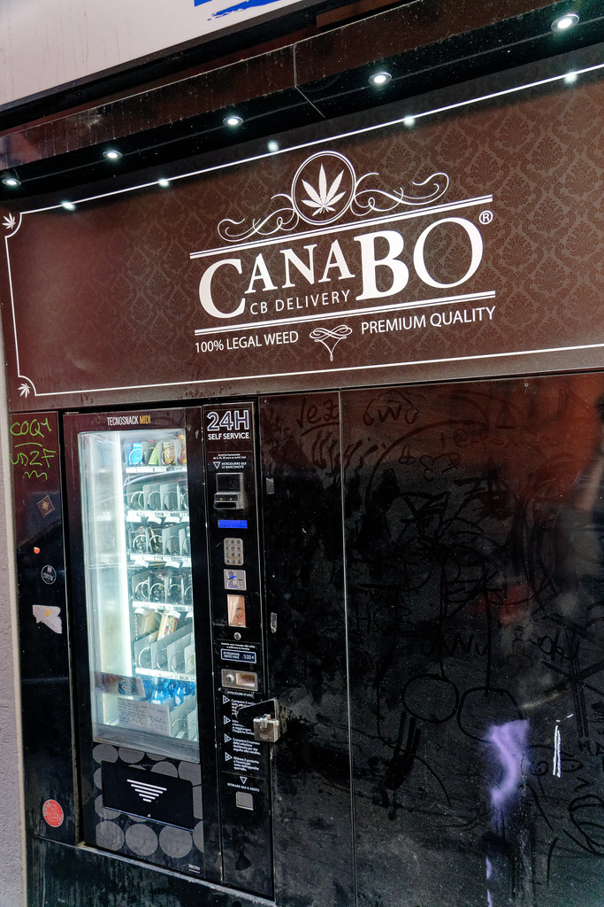 Not-Cannabis vending machine