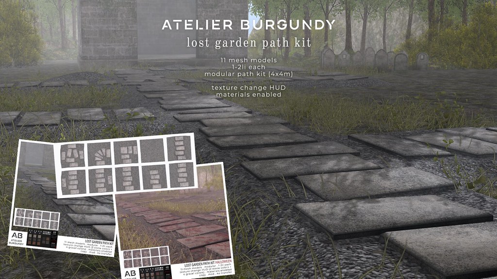 Atelier Burgundy . Lost Garden AD