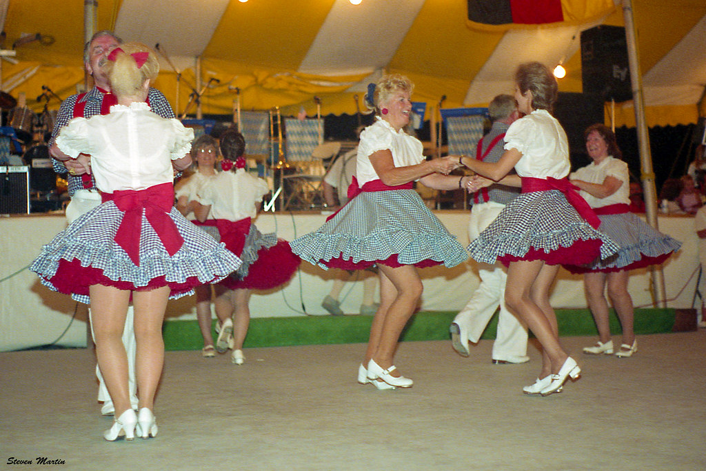 Square Dancers, Lantana Oktoberfest, 1989
