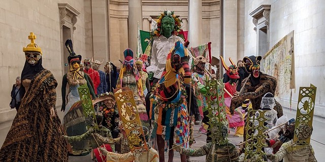 "The Procession" by Hew Locke - Tate Britain - London England
