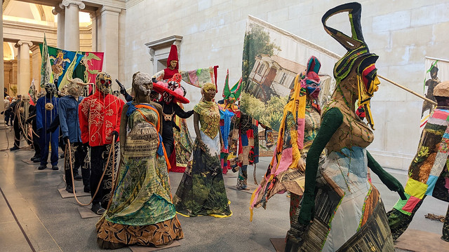 "The Procession" by Hew Locke - Tate Britain - London England