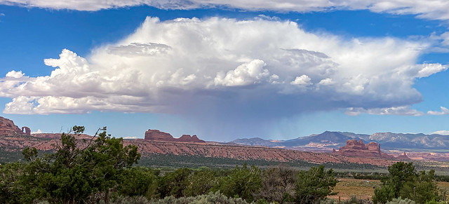 Squall Near Cove Day School, Red Valley, Arizona, USA-2169