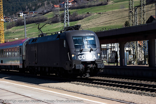 20140329_AT_Martrei am Brenner_OeBB 1116 182 "Cobra" with EC to Verona