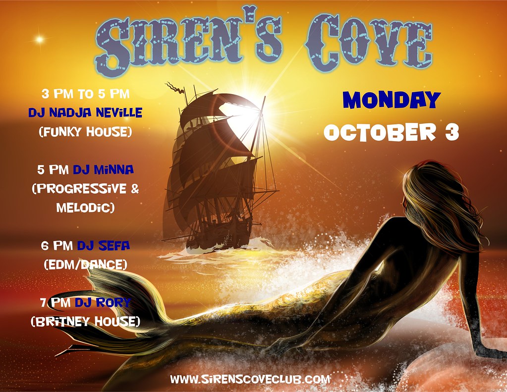 Monday @ Siren's Cove!!!