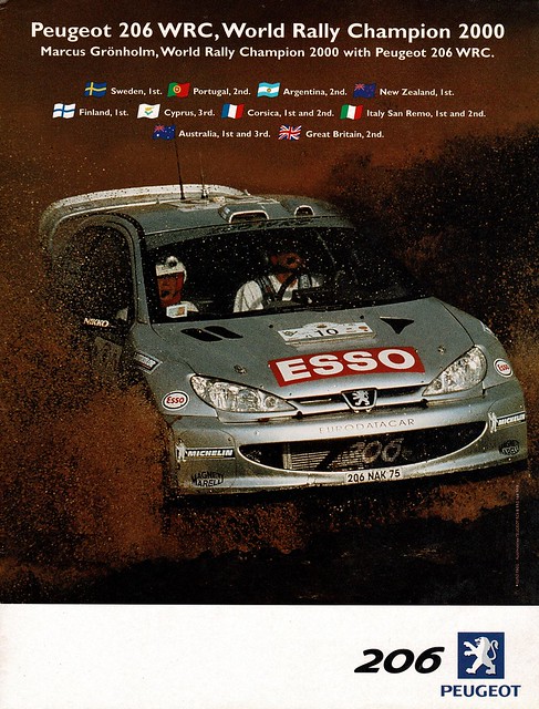 1001 Peugeot 206 Hatchback Page 2 Aussie Original Magazine Advertisement