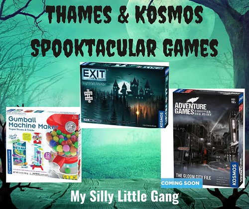 Thames & Kosmos Spooktacular Games #MySillyLittleGang