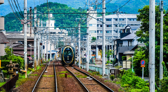 Eizan Railway, Kyoto, Japan 京都の叡山電鉄