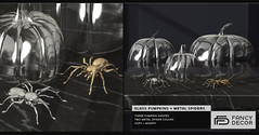 Glass Pumpkins & Metal Spiders @ The Mysterious Halloween Event