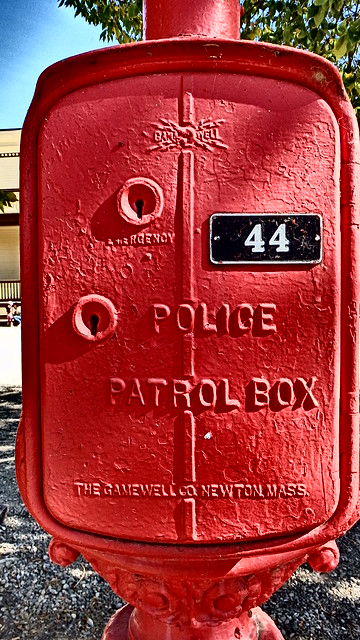 Vintage Police Call Station #44