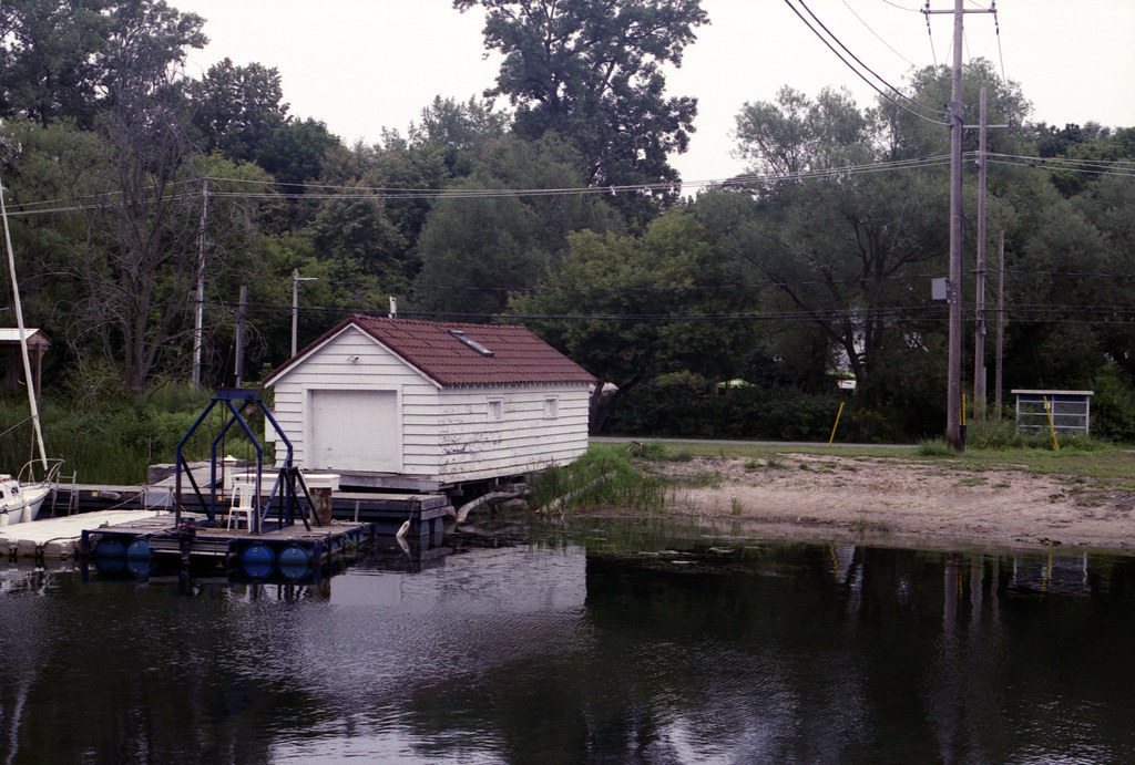 Boathouse on the Channel
