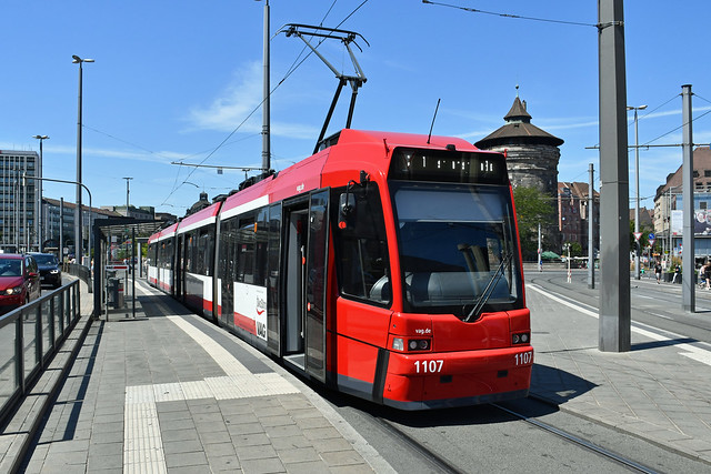 VAG 1107 [Nuremberg tram]