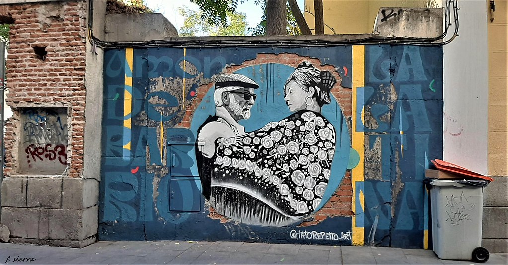 Grafiti en la Cava Baja. Madrid