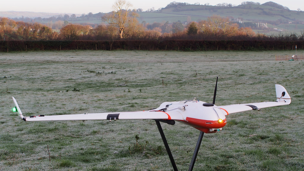 Image of Skywalker X8 drone pre-flight