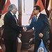 Reunión entre el Secretario General de la OEA , Luis Almagro , y el Presidente del Congreso , José Williams Zapata.