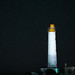 Night sky over Barns Ness Lighthouse