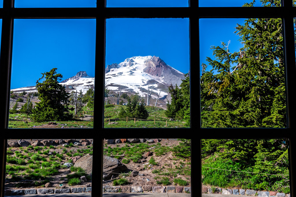 View From Timberline Lodge - Explore