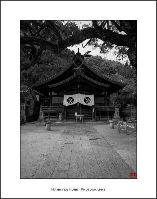Temple in Onomichi, Hiroshima area