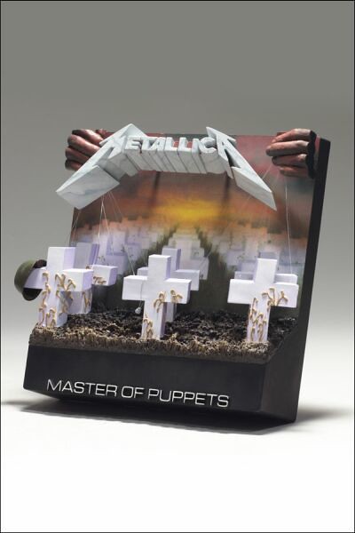 Metallica: Master Of Puppets (3D album cover)