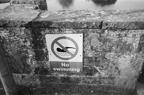 No Swimming. Urban Outfitter VF201 & HP5. 2021