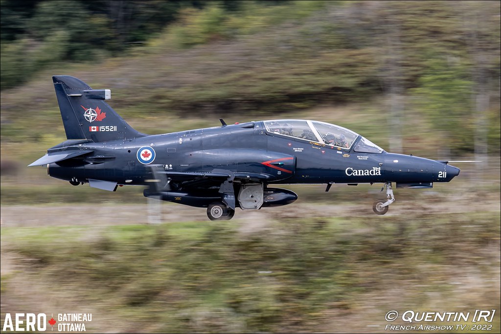 CT-155 Hawk Royal Canadian Air Force Aero Gatineau Ottawa QC Airshow Meeting Aerien Canada 2022