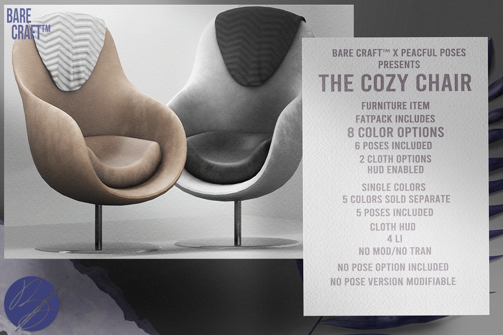 **New Release** The Cozy Chair