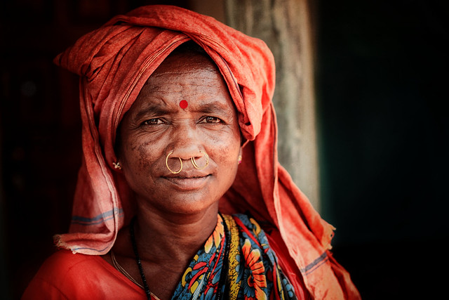 Adivasis (Femme de la tribus Mali)