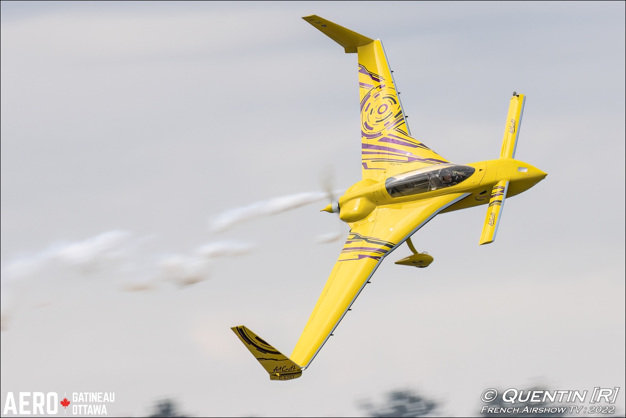 Long EZ Kyle Fowler GO EZ Aerobatics Aero Gatineau Ottawa 2022