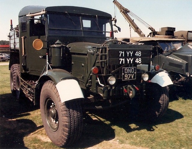 Scammell SV/2S Pioneer Recovery ONO 97V, Duxford Military Vehicle Rally 1988