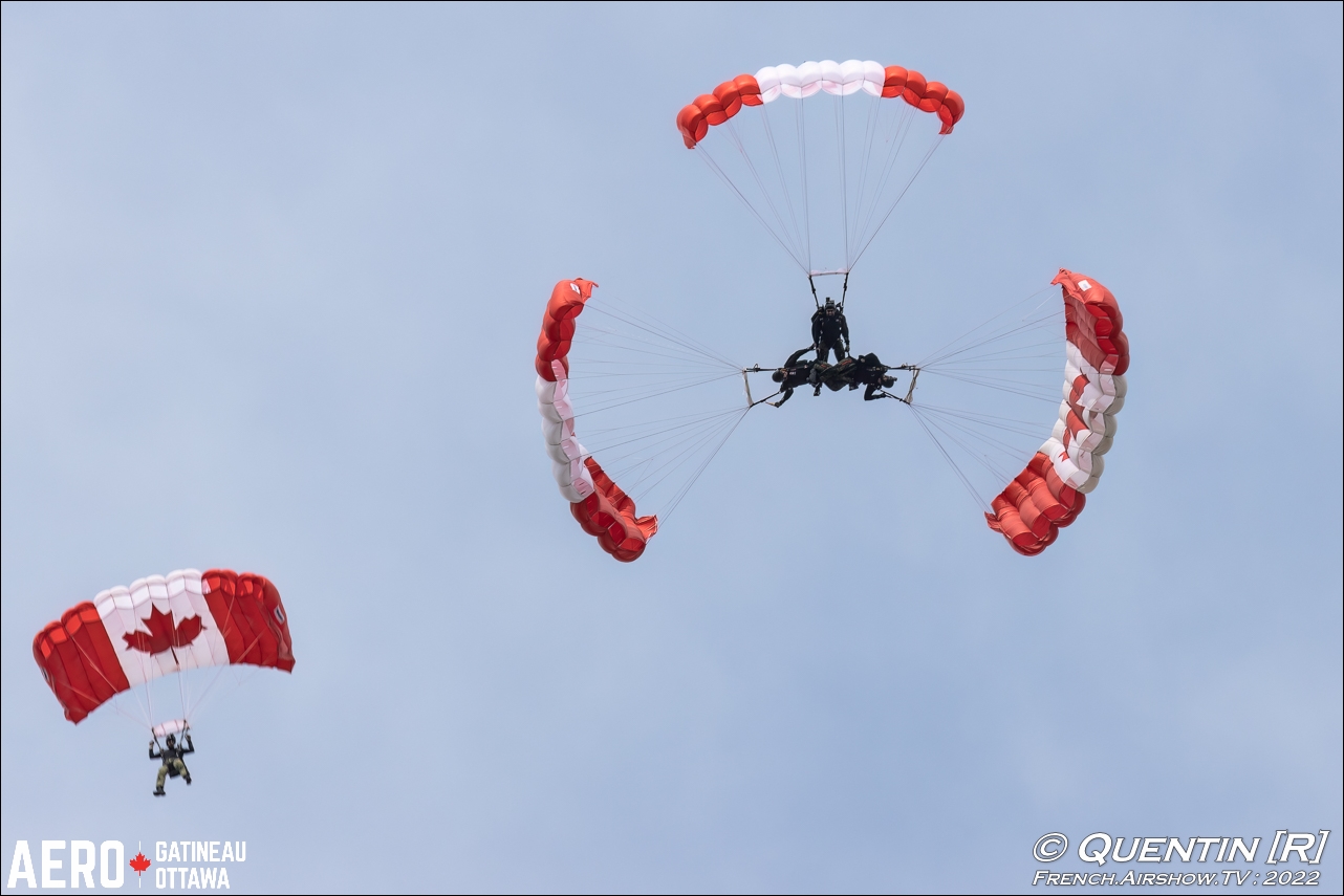 SkyHawks parachute Canadian Armed Forces Aero Gatineau Ottawa 2022