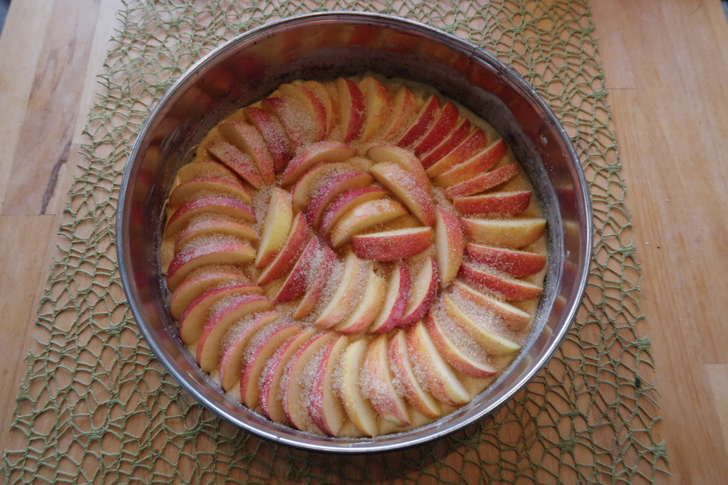 Blitzapfelkuchen (bereit zum Backen) | Gourmandise | Flickr